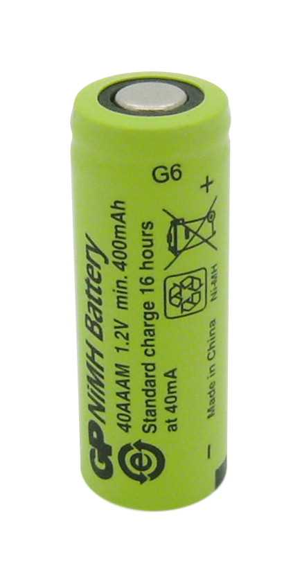 Bild von GP40AAAM NiMH-Akku 2/3AAA 1,2V 400mAh