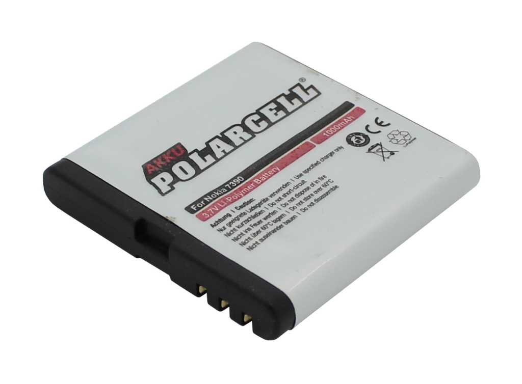 Bild von Handyakku LiIonl 3,7V 800mAh ersetzt Nokia 8600