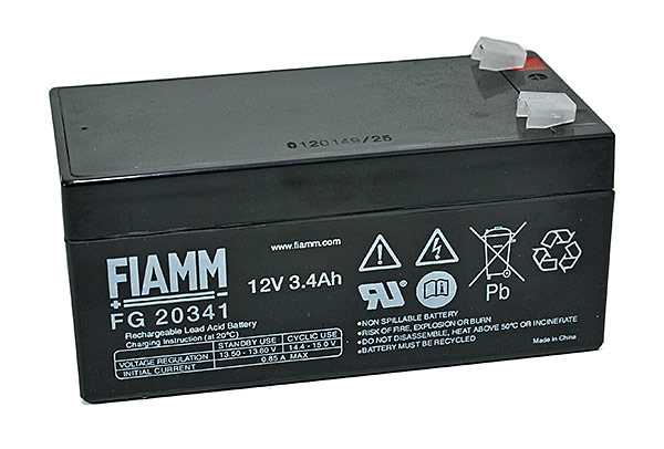 Bild von Fiamm FG20341 12V 3,4Ah