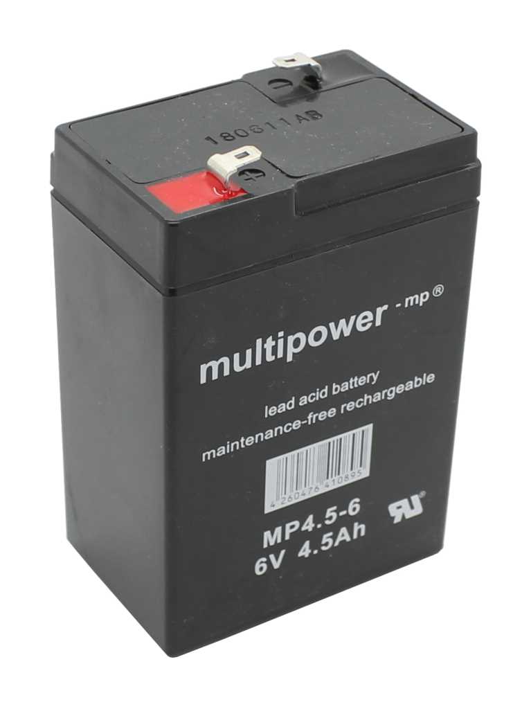 Bild von Multipower MP4.5-6 6V 4,5Ah