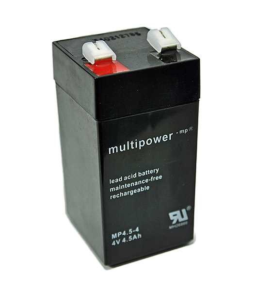 Bild von Multipower MP4.5-4 4V 4,5Ah