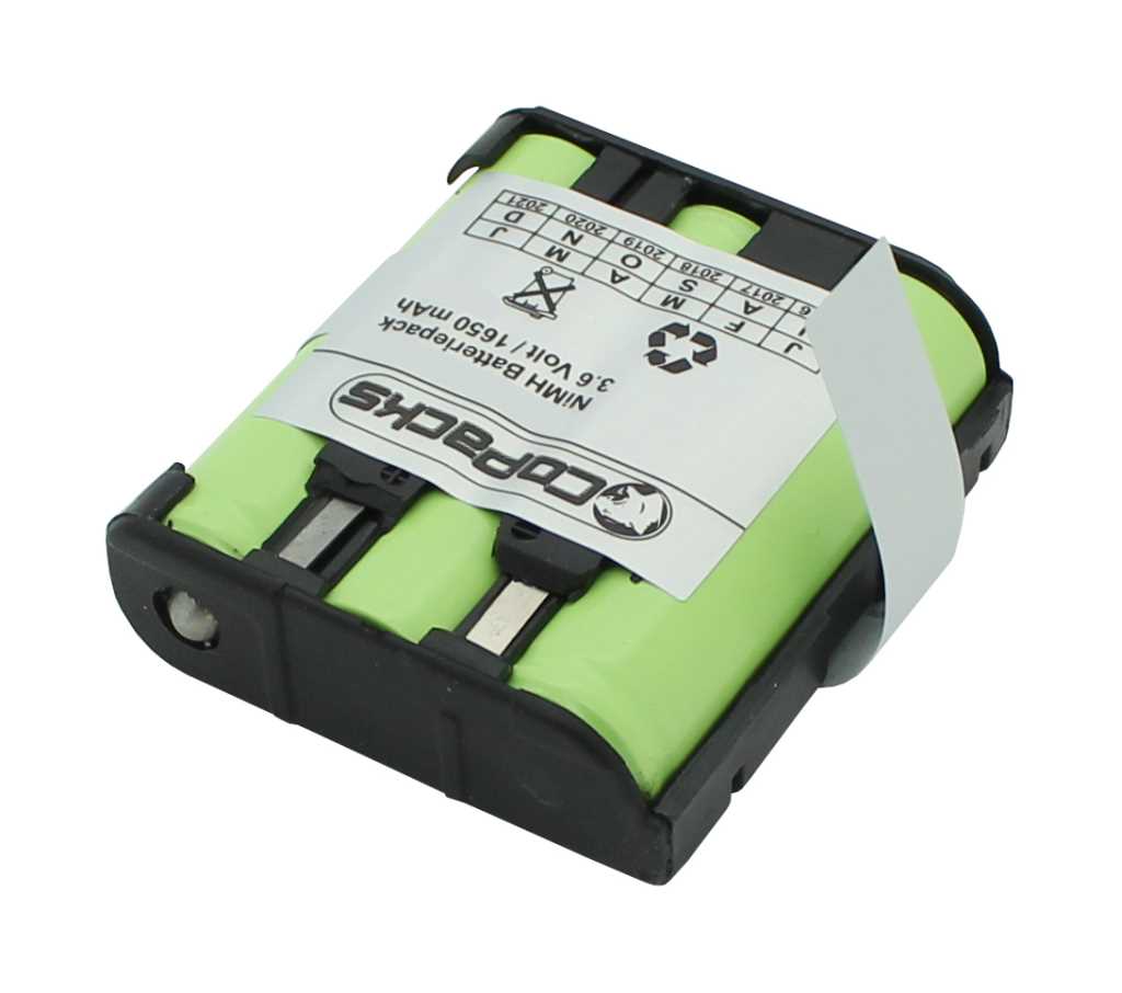 Bild von Funkakku NiMH 3,6V 1650mAh ersetzt Kenwood UPB-1