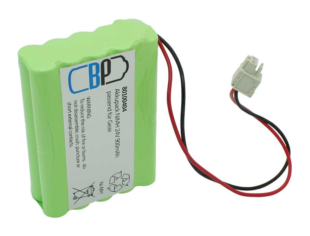Bild von Akku für Türsteuerung NiMH 24V 900mAh passend für Geze Slimdrive 106863