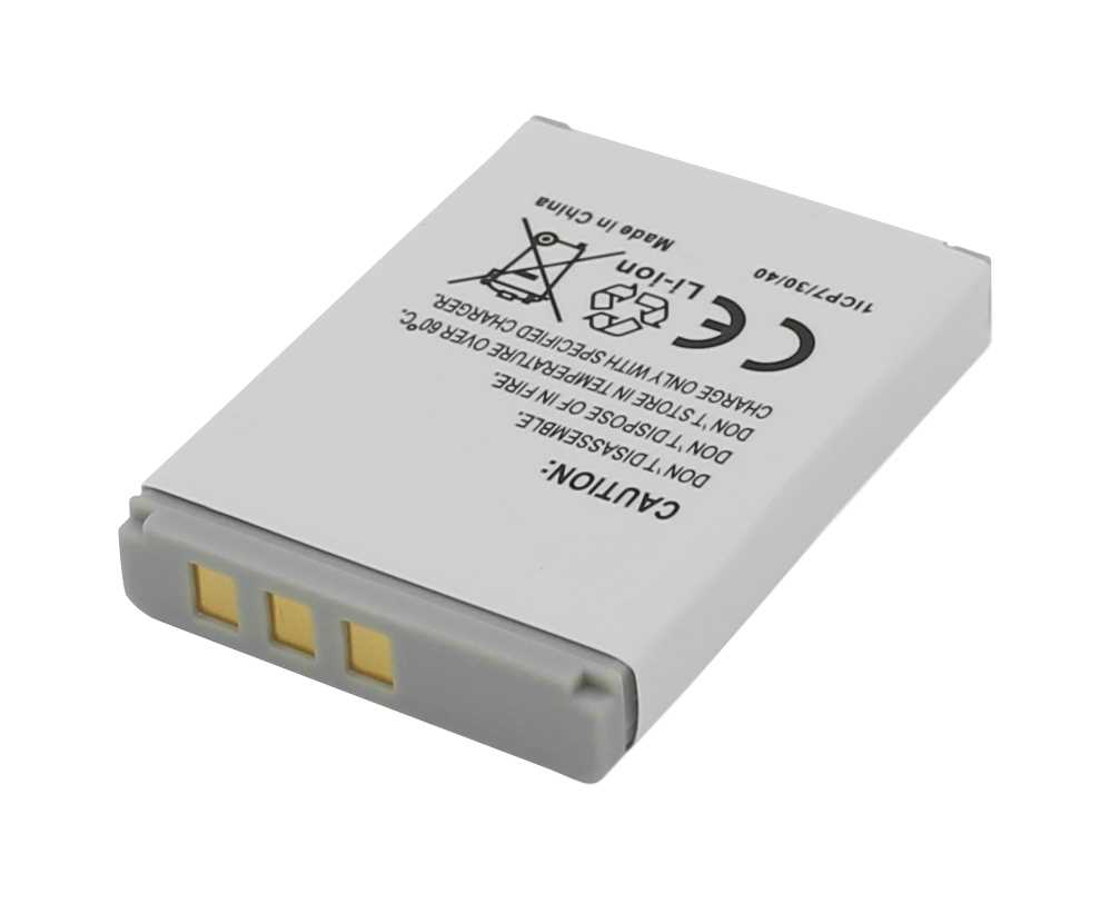 Bild von Digicam-Akku LiIon 3,7V 800mAh passend für Traveler XS 12