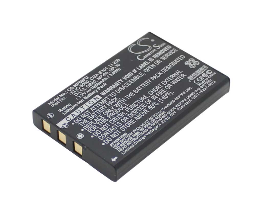 Bild von Digicam-Akku LiIon 3,7V 1050mAh ersetzt HP Q2232-80001